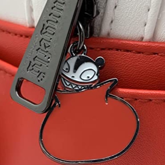 🎁SOLD!⭐️Loungefly CosplayJack Skellington Santa Backpack & Wallet Set-🎒 - Picture 4 of 11